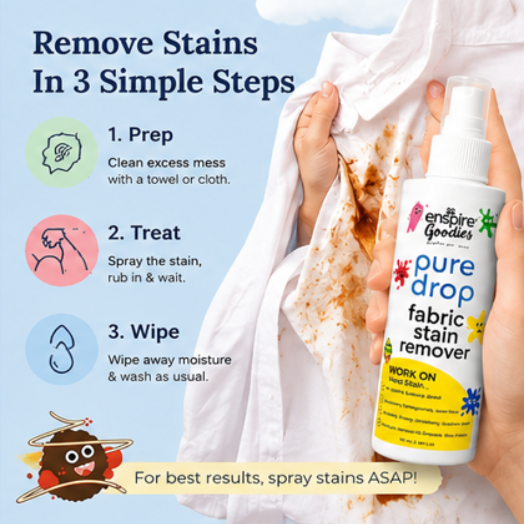 ShopDenzy™ PureDrop BUY 1 GET 1 FREE (Powerful Fabric Stain Remover Spray)