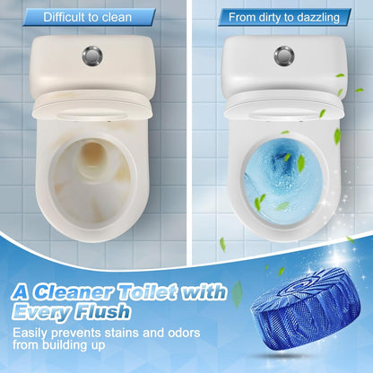 🚽 Automatic Toilet Bowl Cleaner Tablets